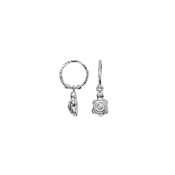 Alona øreringe i sølv fra Maanesten 9903c 3