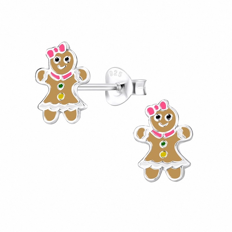 Juleøreringe - The Gingerbread Woman øreringe