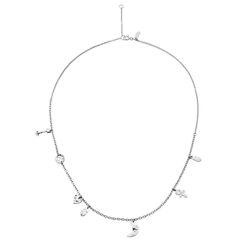 Maanesten - Cresida halskæde i sølv 2677c