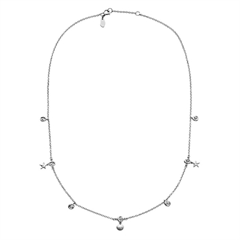 Maanesten -  Leilani halskæde i sølv 