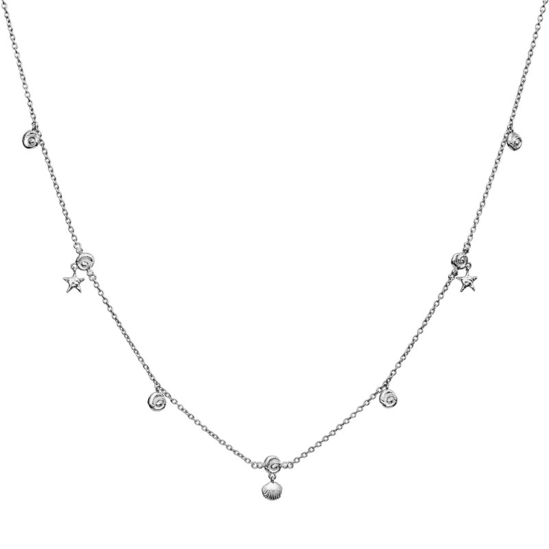 Maanesten -  Leilani halskæde i sølv 