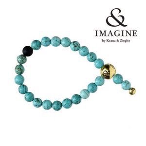 &Imagine - Tyrkis - 14 kt. Guldl�s
