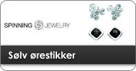 Spinning Jewelry S&oslash;lv &Oslash;restikker