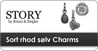 STORY Sort rhodineret s&oslash;lv