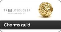 Troldekugler Guld Charms