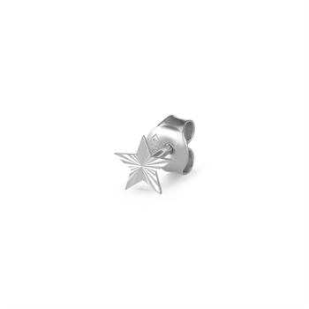 Star stud ørering i sølv af Jane Kønig - RSS01-S-AW2000