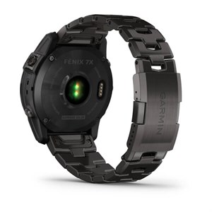 5 GARMIN - Fēnix 7X Sapphire Solar m. DLC titanium & titanium-rem