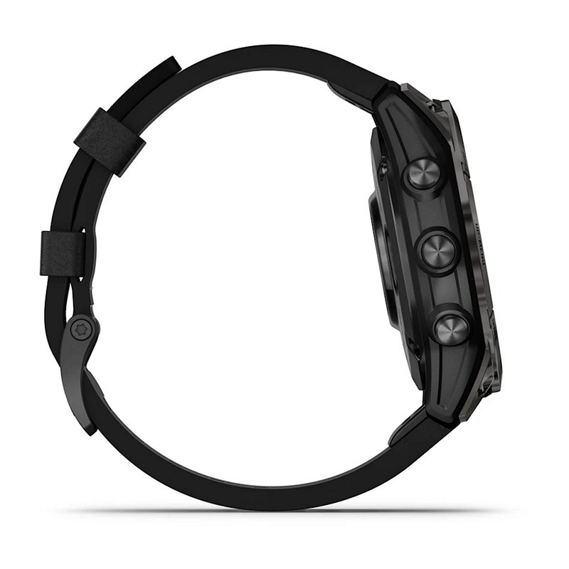 GARMIN - Epix Pro (Gen 2) i titanium m. sort læderrem