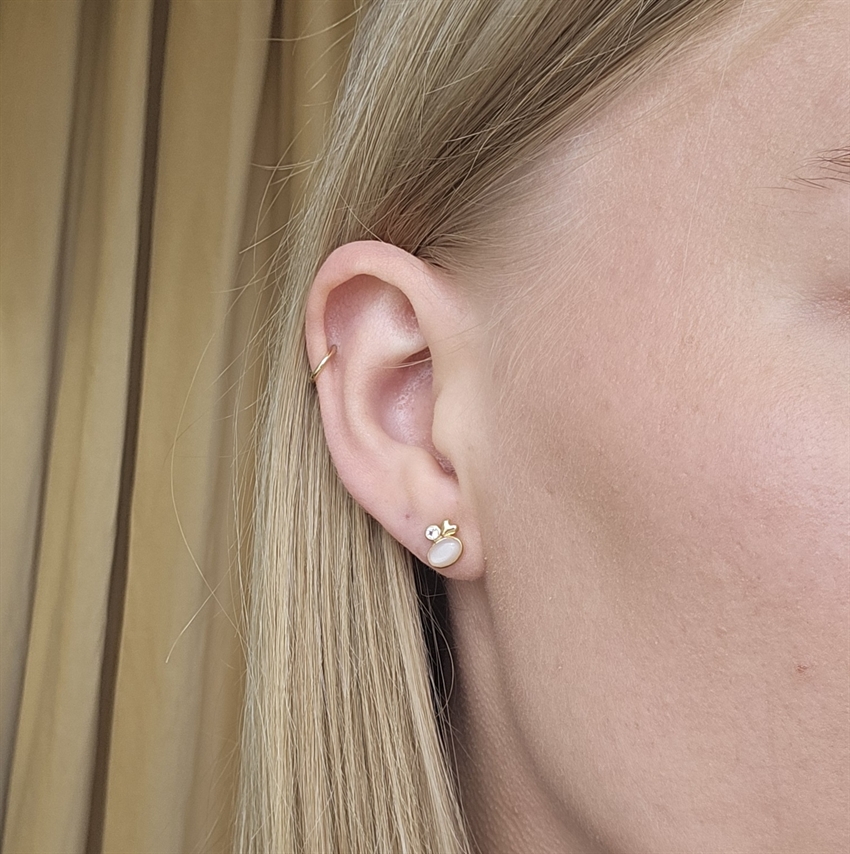 Peachy Love øreringe i 14 kt guld af Rabinovich | 76450579
