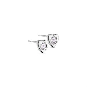 Spinning Jewelry - Luck´n Love ørestikker i sølv m. krystal 10114