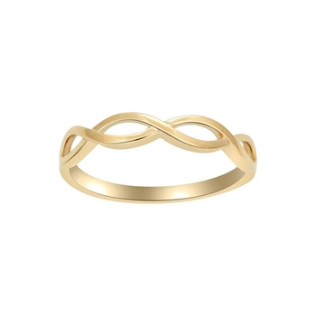 8kt guld ring m. snoet mønster af Siersbøl 10428190300
