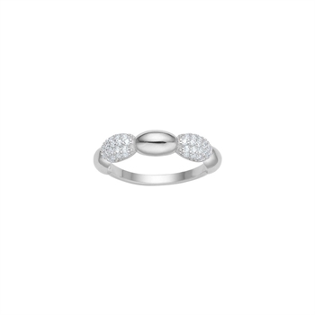 Joanli Nor REBECCANOR ring i sterlingsølv m. zirkonia 