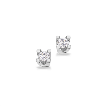 Kleopatra ørestikker i 8 karat hvidguld fra Scrouples 
