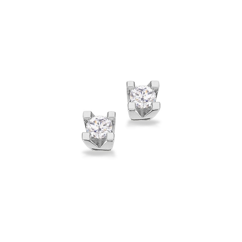 Kleopatra ørestikker i 8 karat hvidguld fra Scrouples 