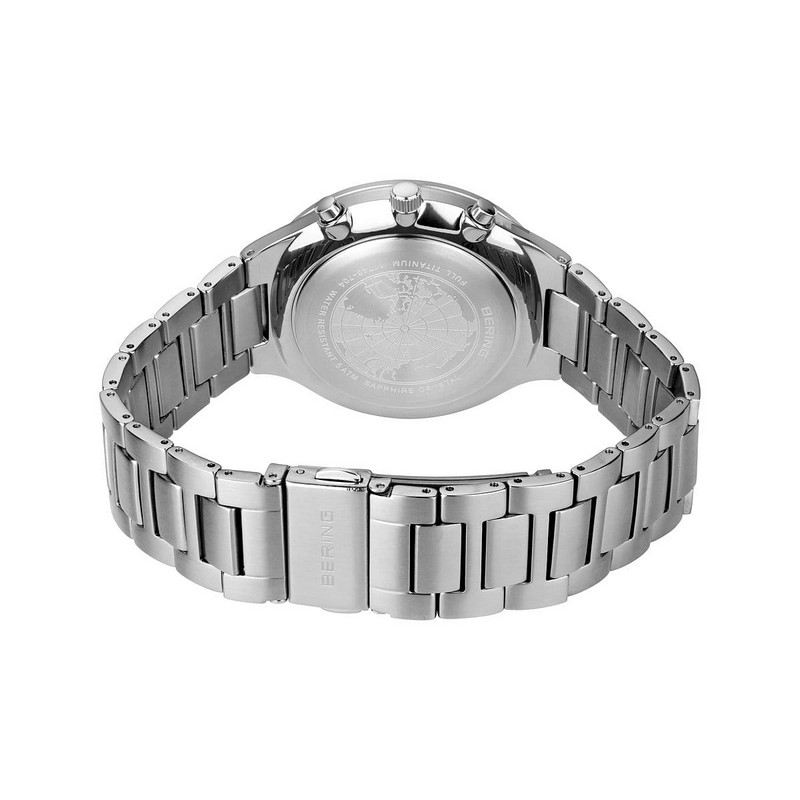 Titan Chrono herreur i stål fra Bering 11743-704