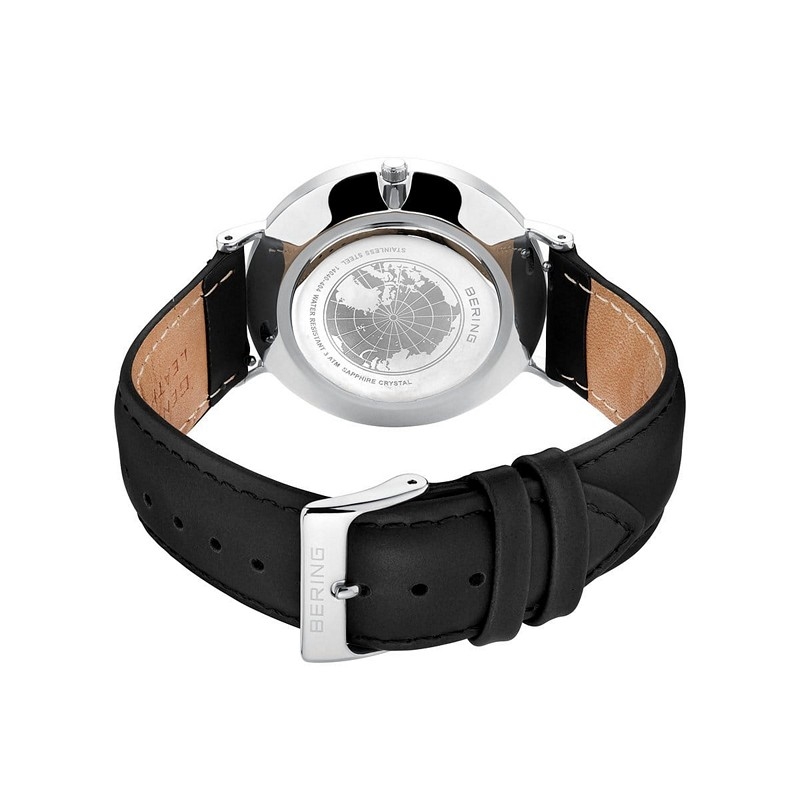Bering - Herreur med hvid Sunray urskive 3