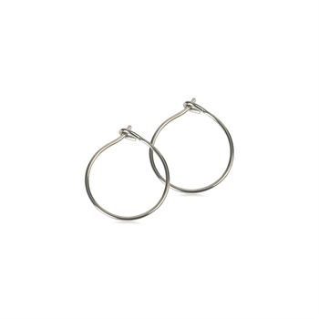 Blomdahl nikkelfri titanium hoop øreringe 15-1251-00