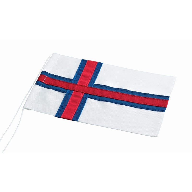 9: Noa Kids - Færøsk Flag til Bordflag og Fødselsdagsflag til flag str 40 cm.