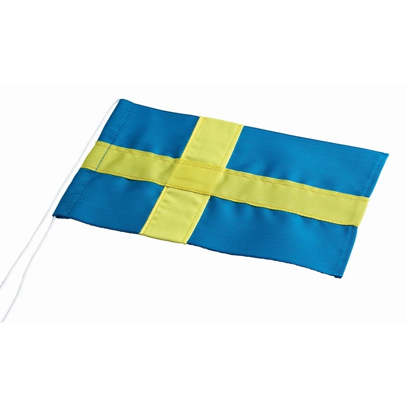 Noa Kids - Svensk Flag til Bordflag og Fødselsdagsflag til flag str 40 cm.