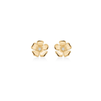 Fleur ørestikker i 14 kt guld Mads Z 1511108