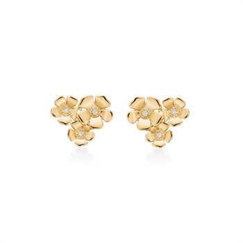 Fleur ørestikker i 14 kt guld Mads Z 1511109