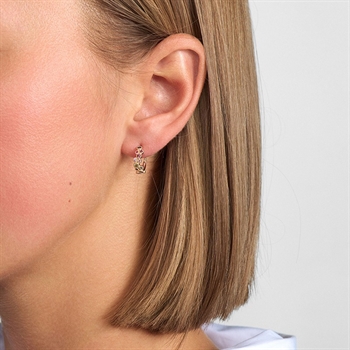 Luxury Rainbow hoops i 14 karat guld fra Mads Z