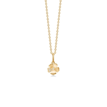 Fleur-halskæden i 14 karat guld fra Mads Z