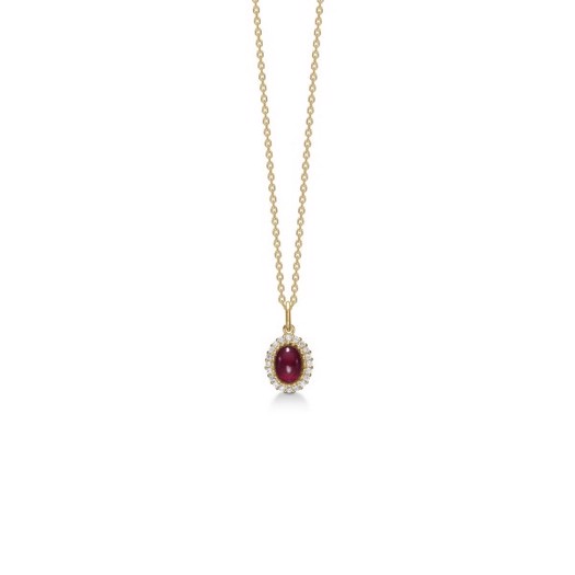 Billede af Mads Z - Royal Ruby vedhæng i 14 kt guld m. rubin og i alt 0,12ct.