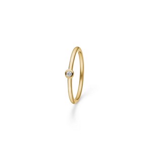 Mads Z - Poetry dot ring i 14 karat guld 1541038