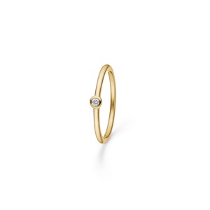 Mads Z - Poetry dot ring i 14 karat guld 1541038