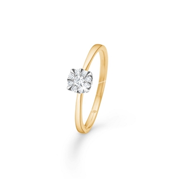 Diamond Dream ring i 14 karat guld 1541200