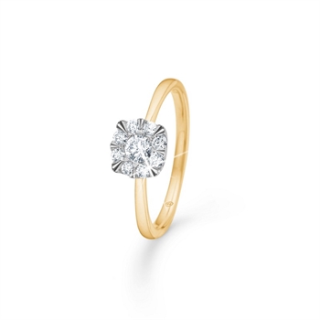 Diamond Dream ring i 14 karat guld 1541201