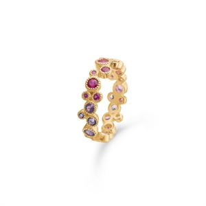 Luxury Rainbow ring i 14 kt guld af Mads Z 1544065