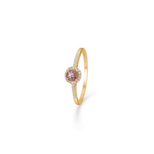 Mads Z - Madeleine ring i 14kt. guld m. granat 1546012
