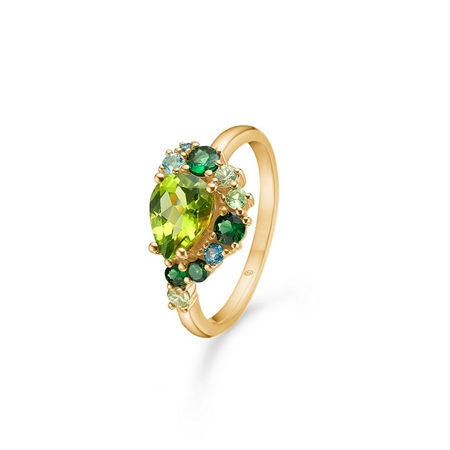 Four Seasons Spring ring i 14 kt guld af Mads Z 1546033