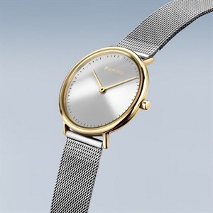 Bering - Classic dameur med sølv skive | 15729-010