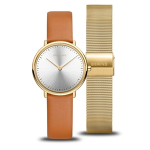 Bering Ultra Slim ur i gulddublé | 15729-530