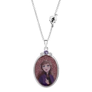Disney sølv halskæde med Anna og zirkonia, 16333501