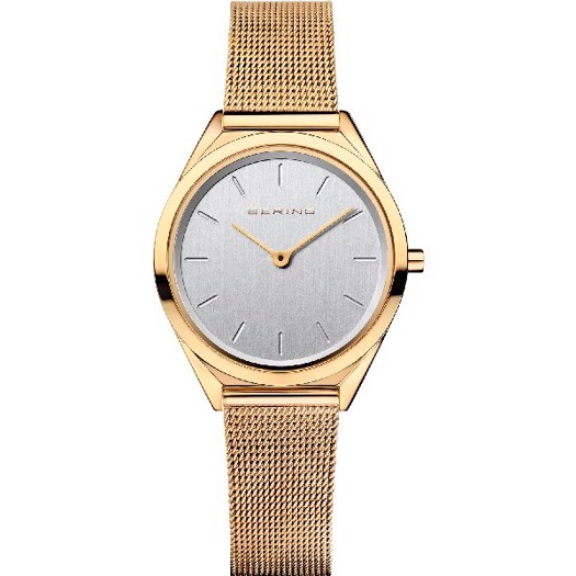 Bering Ultra Slim unisex i poleret guld 17031-334