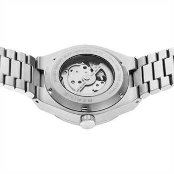 Automatic herreur i børstet stål 41 mm 19441-Charity