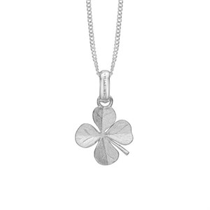 ChristinaCollect FOUR LEAF CLOVER halskæde sølv 680-S94