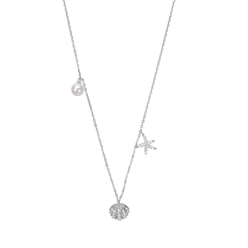 Joanli Nor SELINANOR halskæde i sølv m. vedhæng