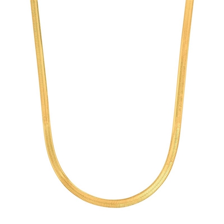 Nordahl Jewellery - FLAT52 forgyldt halskæde 20540015900