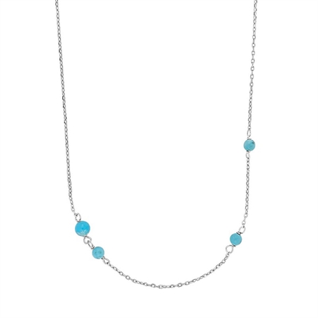 Nordahl Jewellery TURQUOISE52 sølv kæde 20890210900