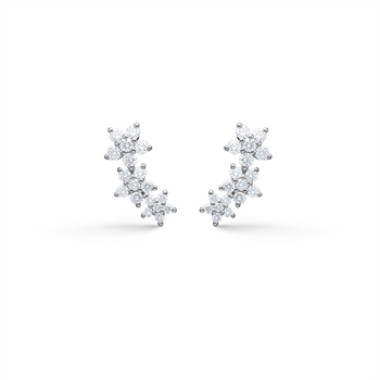  Mads Z Céleste crawlers i sølv med zirkonia