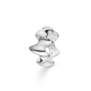 Wave ring i sølv fra Mads Ziegler 2140020