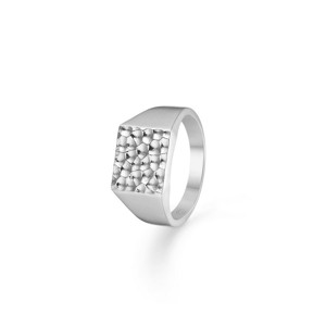 Hammered ring i sølv fra Mads Ziegler - 2140085