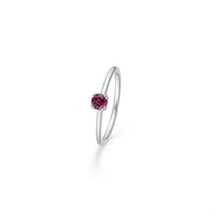 Poetry Solitaire Garnet ring fra Mads Z 2146052