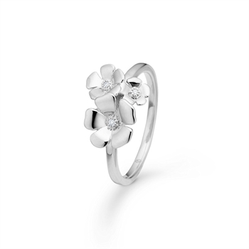 Fleur ring i sølv Mads Z 2146108