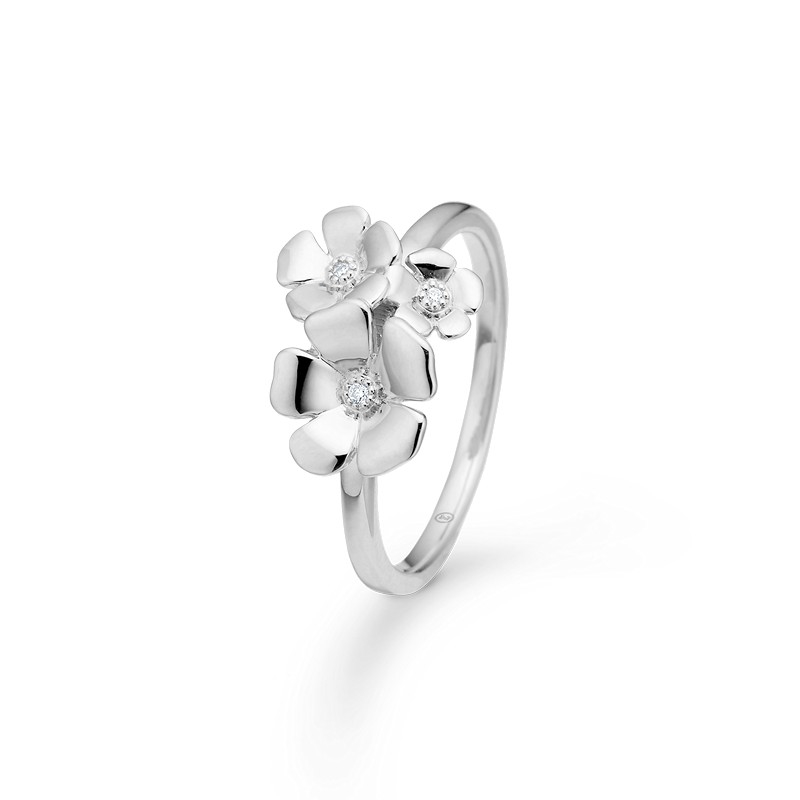 Fleur ring i sølv Mads Z 2146108
